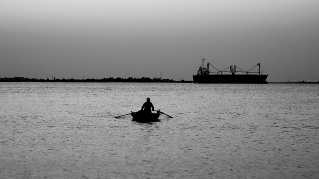 Krop Af Vand, Båd, Hav, Transport