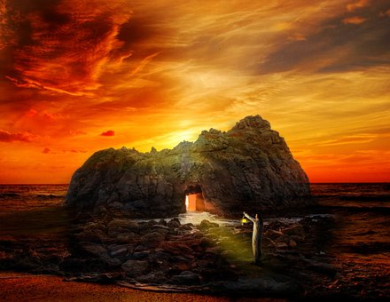 Sonnenuntergang, Dämmerung