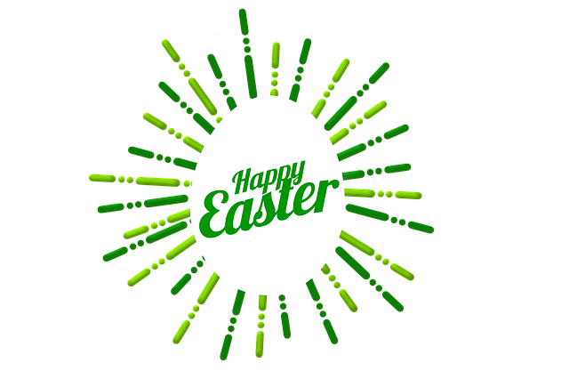 Free easter egg greeting illustration
