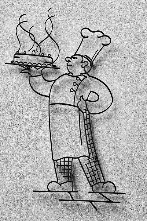 Baker Wall Sketch - Free photo on Pixabay - Pixabay