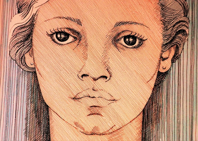 Free the art of portrait people illustration