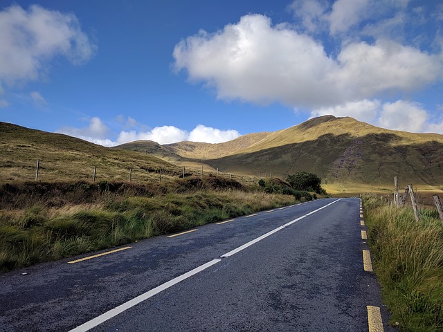 Irlanda, Connemara, La Carretera, Cielo