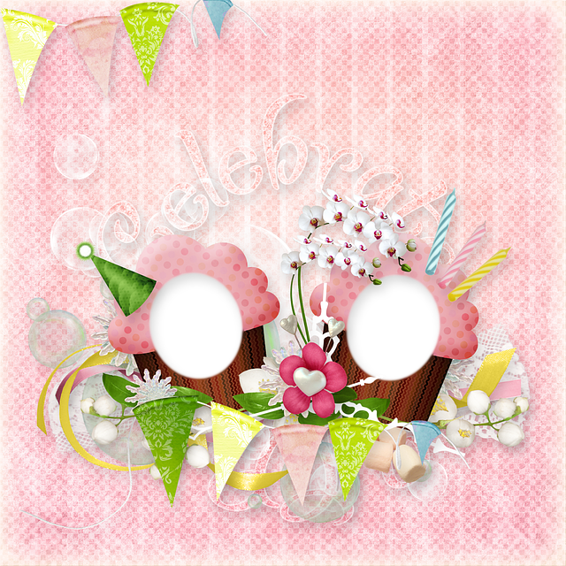 Free photo frame for photo album transparent background illustration