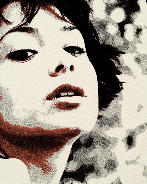 Retrato, Rostro, Máscara, Gente, Mujer