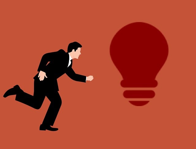 Free idea creative chasing illustration