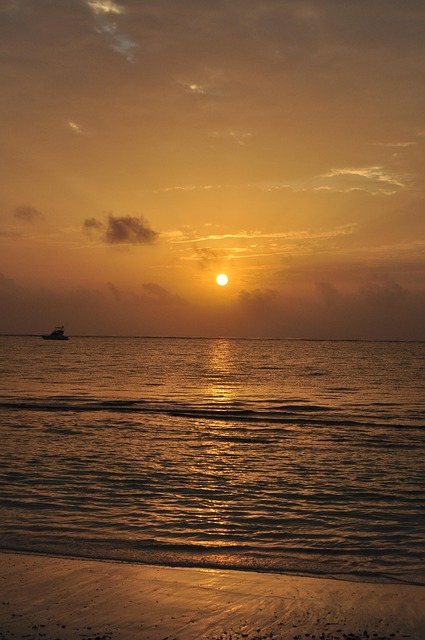 Free Sunset Waters photo and picture