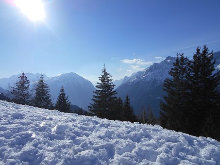 Zăpadă, Iarnă, Rece, Munte, Frost