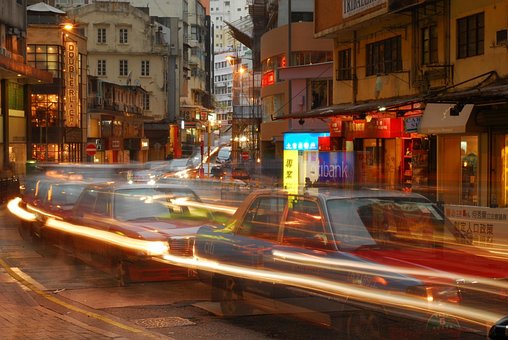 Ulicy, Samochód, Podróży, Transportu