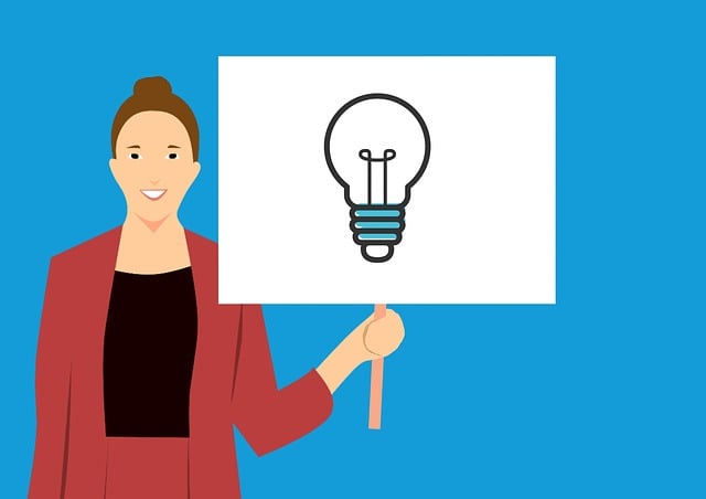 Free marketing idea creative illustration