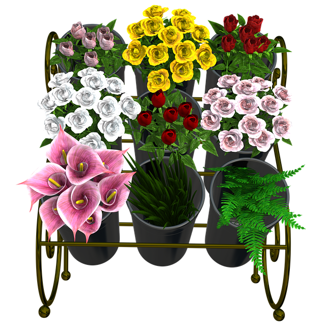 Free flower bouquets nature illustration