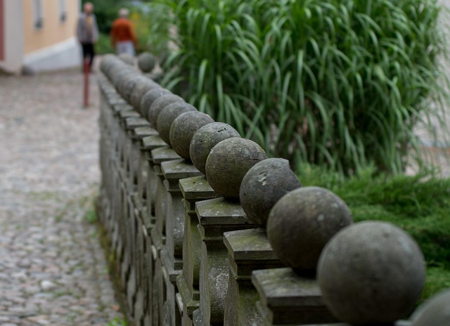 Free Stone Railing photo and picture