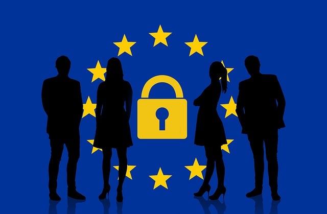 Free business gdpr regulation illustration