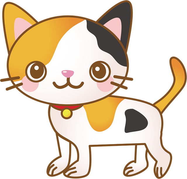 Free kitty cat pet illustration