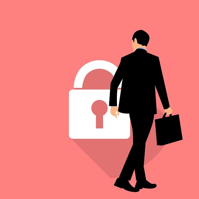 Free security privacy lock icon illustration