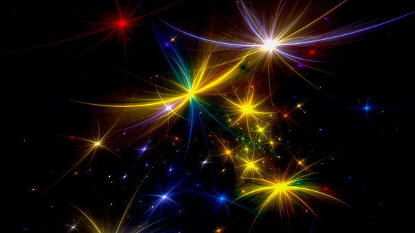 Фракталите, Apophysis, Звезди