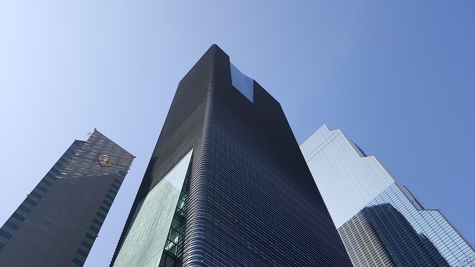 高層建築, ビル, Building, City