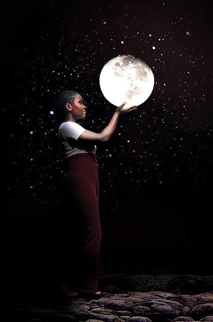 Free Moon Cosmos photo and picture