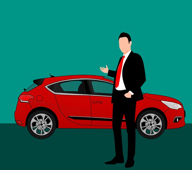 Free car dealership car car showroom illustration
