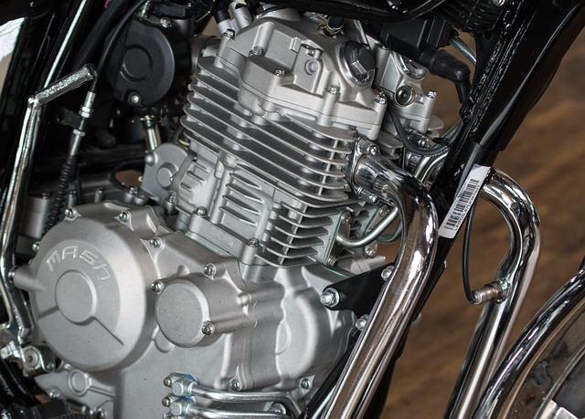 Free Motorcycle Engine Two-Cylinder photo and picture