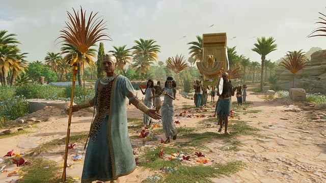 Free egypt praise temple illustration