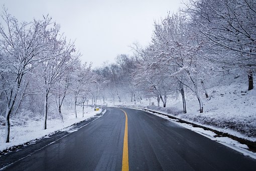 Free Road Snow photo and picture