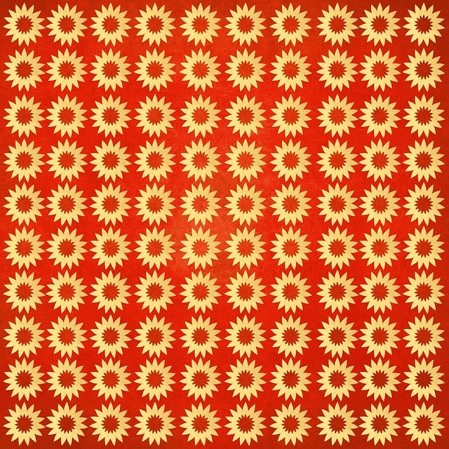 Free painted paper illustration pattern illustration