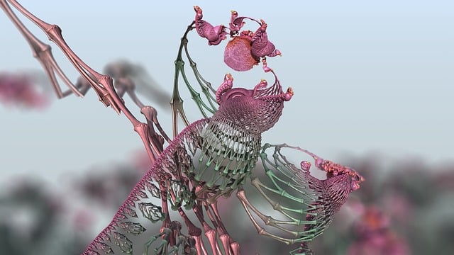 Fractals Kunst, Fractalen, 3D, Botten