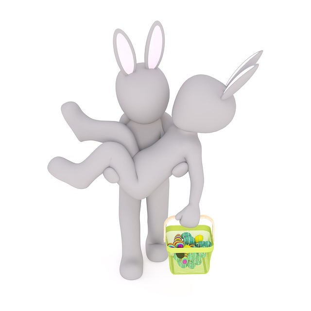 Free easter easter bunny easter decoration illustration