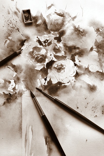Free art watercolor painting illustration