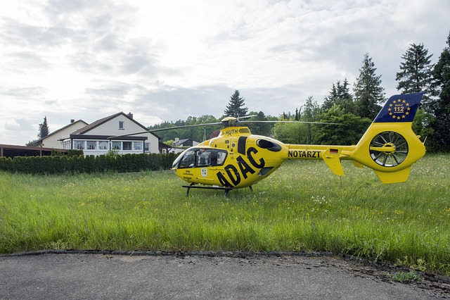 Redningshelikopter, Akutlæge, Adac