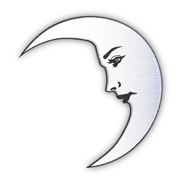Free moon la luna mexico illustration
