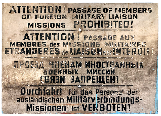 Deutschland, Ddr, Checkpoint, Militär