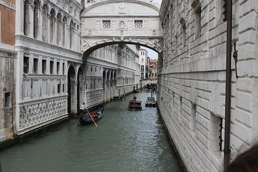 Venice, The Bridge Of Sighs, Channel