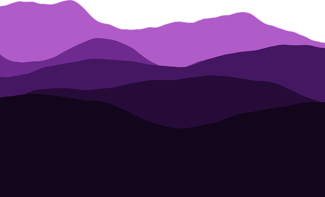 Free mountains hills nature illustration
