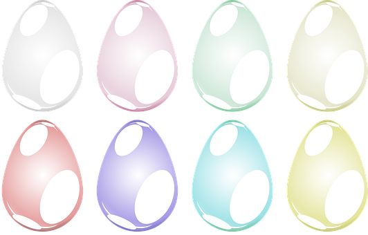 Free Easter Eggs vector and picture