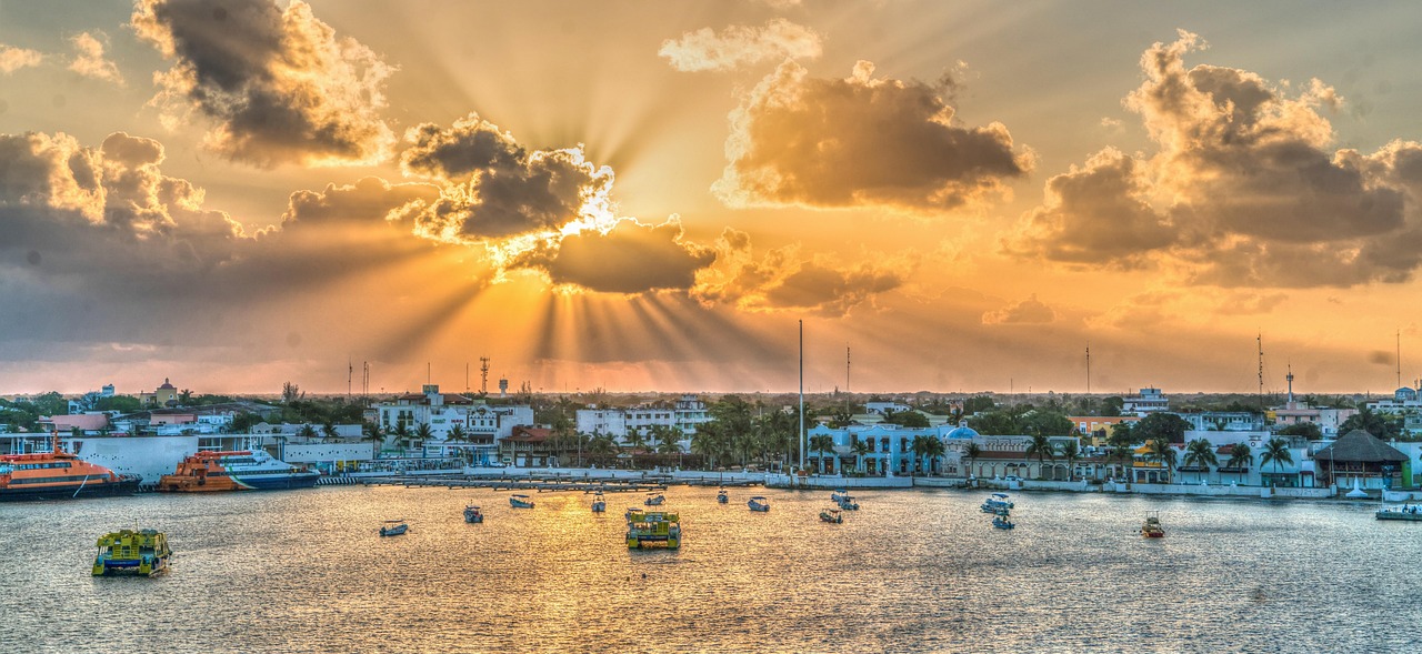 Sunrise Sun Rays Cozumel - Free photo on Pixabay