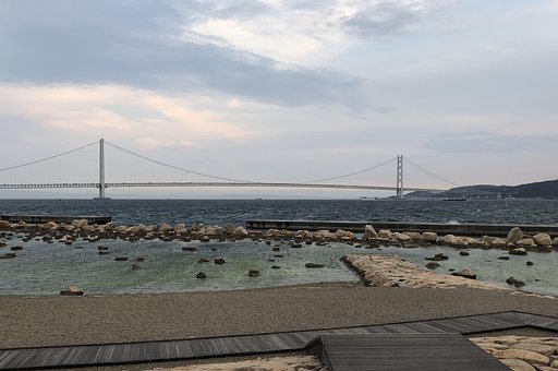 Agua, Mar, Praia, Céu, Beira Mar, Akashi