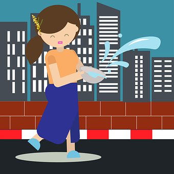 Free Girl Burmese Girl illustration and picture