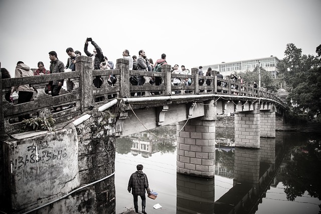 Free Bridge People photo and picture