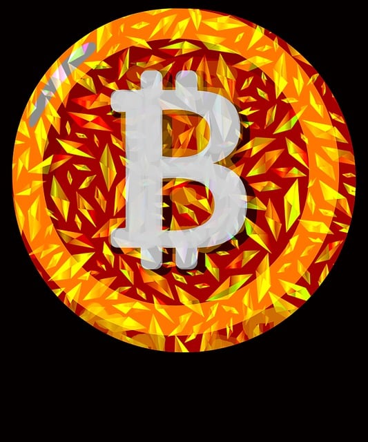 Free bitcoin currency b currency illustration