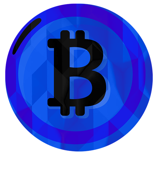Free electronic money blockchain bitcoin illustration