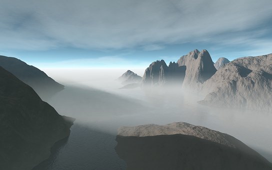 Tåge, Tåget, Tåget Morgen, Panoramisk
