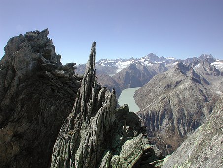Bjerg, Alperne, Klippe, Natur, Rejse