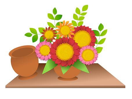 Buket, Blomst, Blomster, Blomsterbuket