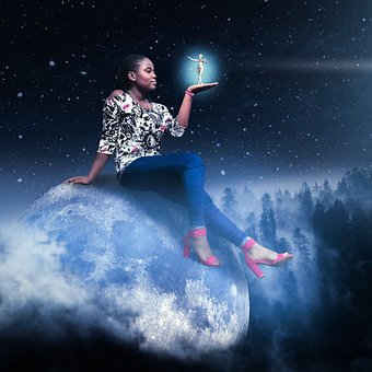Free Universe Moon photo and picture