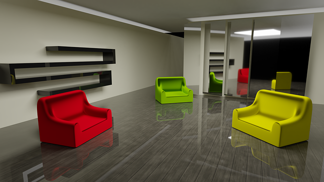 Download free HD stock image of Interior Design Modern Interior Free interior design modern interior color chair illustration