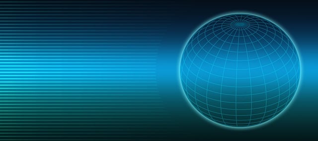 Free background circle lines illustration