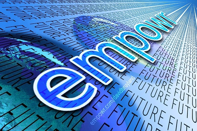 Free business data technology illustration