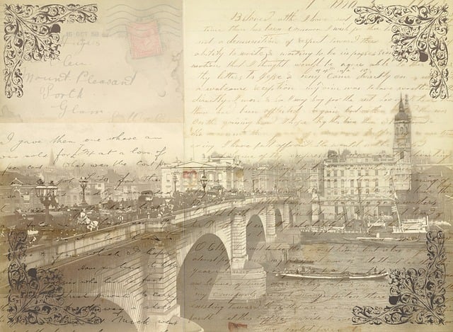 London, Bro, Historisk, Nostalgi, Brev