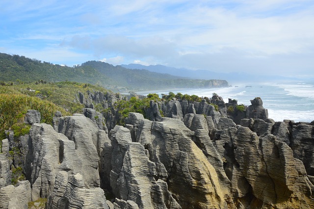 Free Pancake Rocks New Zealand photo and picture